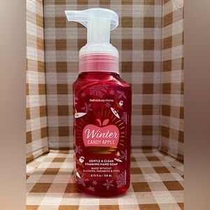 NEW B&BW Winter Candy Apple Foaming Hand Soap 8.75 fl oz